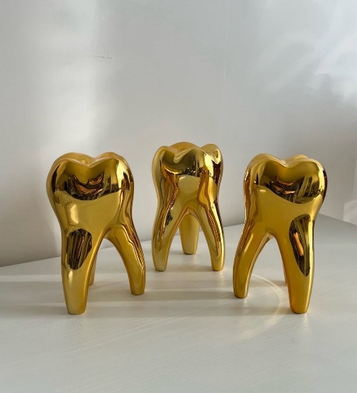 Gold Tooth Model for Decoration - Small Size